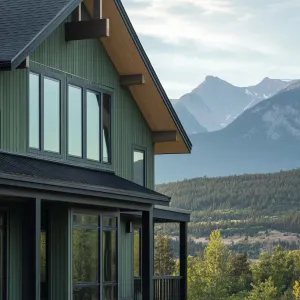 Emerald Eaves Above Alpine Plains