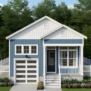 Tiny Gem: Delightful Residence with Compact Garage