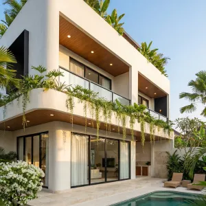 Rooftop Oasis Courtyard Pool Villa