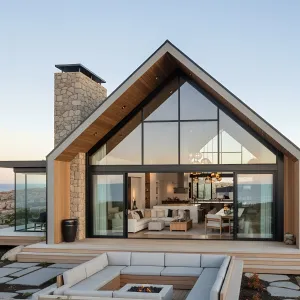 Modern Chalet Marvel with a Twist