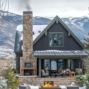 The Cozy Peaks: A Fire-Lit Affair