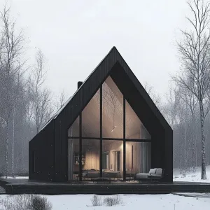 A-Frame Delight in the Norwegian Wilderness