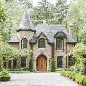 Mystical Turreted Treasure in a Leafy Hideaway