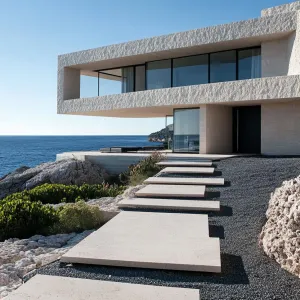 Cliffside Contemporary Cloud House