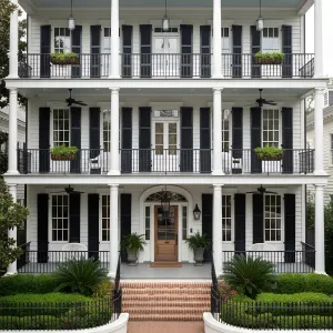 Triple-Gallery Colonial with Iron Finesse