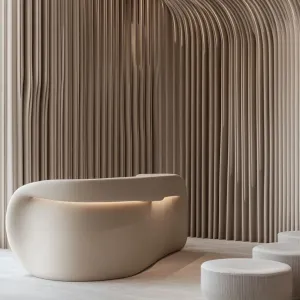 Cocooned Waves in a Textured Haven