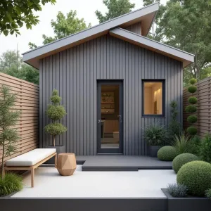 Modern Mini Sanctuary with a Touch of Zen