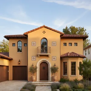 Saffron-Tiled Casa Serenata