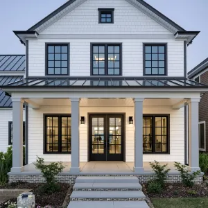 A Serene Hideaway with Stylish Porch