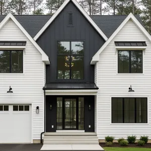 Black & White Oasis in the Pines