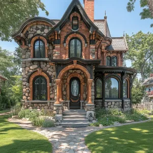 Pebble-Embraced Castle Bungalow