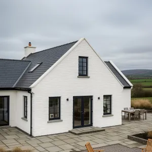 Whimsical Irish Bungalow: Where Stones and Shenanigans Meet