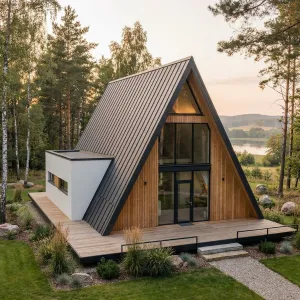Lakeshore Mono Gable Retreat