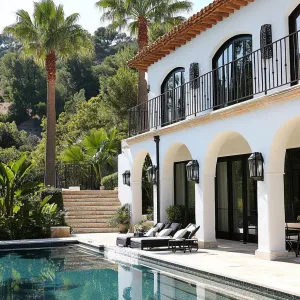 Dreamy Spanish Villa with Poolside Charm