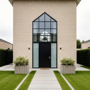 Windows of Wonder: The Geometric Gem Abode