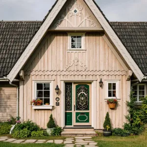 Quaint Gable Gem: Norway’s Cozy Charm