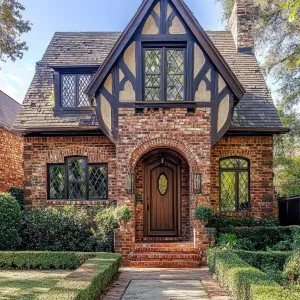 Preview of Enchanting Tudor Hideout with Brick Charm
