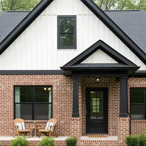 Rustic Rhapsody: The Brick-and-Wood Ballad