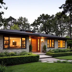 Sunset Stone Hideout in the Pines