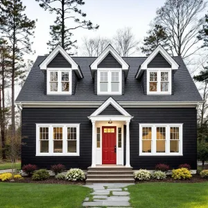 Ebony Haven with a Ruby Door