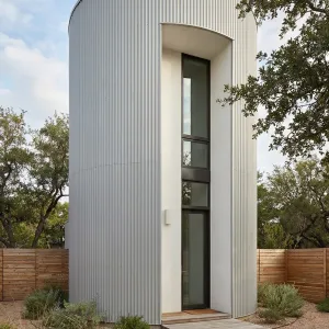 Desert Cylinder Lightwell Cottage