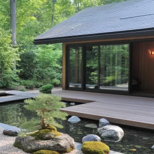 Tree Hugger’s Delight: A Cozy Courtyard