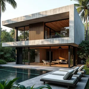 Paradise Concrete Cube