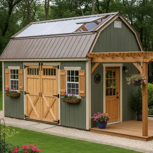 The Greenhouse Gala Hut: Where Sun Tucks In