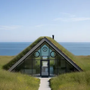 Grass-Topped Seaside Sanctuary