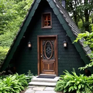 Rustic A-Frame Charm on the Green