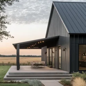 Sleek Shelter Amongst The Fields