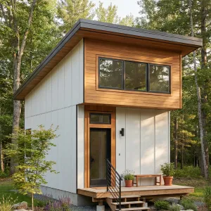 Elevated Grovefront Micro Cabin