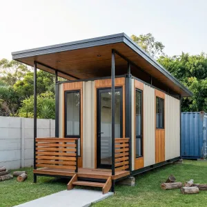 Porchfront Container Micro Retreat