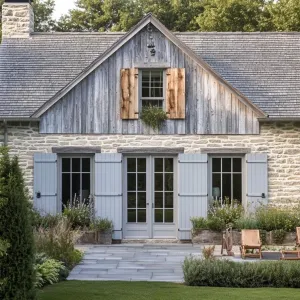 Stone Barn Retreat: A Rustic Modern Fusion
