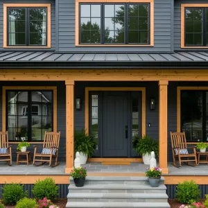 Step Into Porch Magic: Where Beams Beam