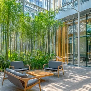 Modern Oasis: The Chic Indoor Courtyard