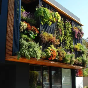 Garden in the Sky: A Timber Facade Fantasy