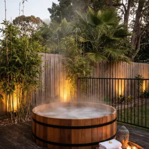 Timber Tub Bamboo Backyard Escape