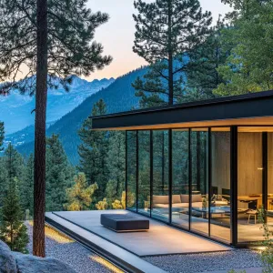 A Glassy Getaway on the Edge of Nature