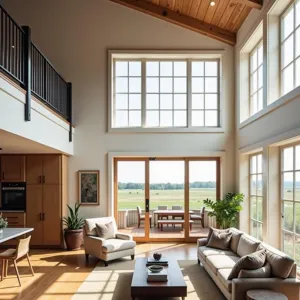 Sunny Lofted Haven With Rustic Charm