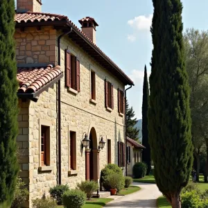 Timeless Tuscan Treasure Along Cypress Avenue
