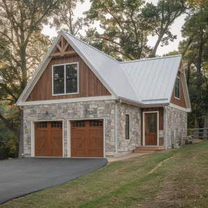 Countryside Castle: A Stone and Wood Wonder