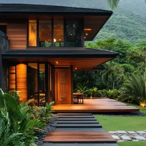 Tropical Zen Meets Architectural Flair