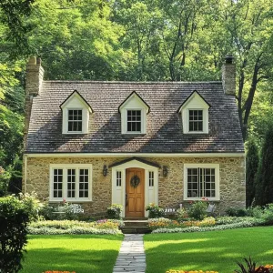 Preview of Stone Cottage with Sunshine Whimsy