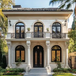 Opulent Villa with Grand Balconies