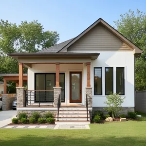Modern Porchline Bungalow Retreat