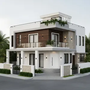 Wraparound Courtyard Edgehouse