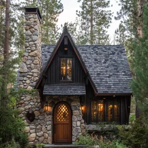 Cozy Stone Cottage in the Pines