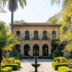 Elegant Oasis Amongst Palms