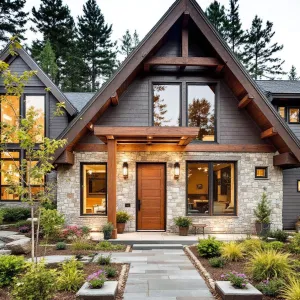 Whimsical Woodsy A-Frame Retreat